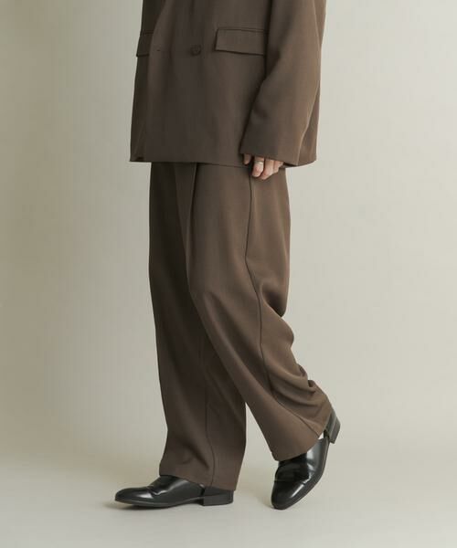 SENSE OF PLACE by URBAN RESEARCH / センスオブプレイス バイ アーバンリサーチ その他パンツ | タックワイドスラックス | 詳細10