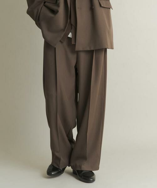 SENSE OF PLACE by URBAN RESEARCH / センスオブプレイス バイ アーバンリサーチ その他パンツ | タックワイドスラックス | 詳細12