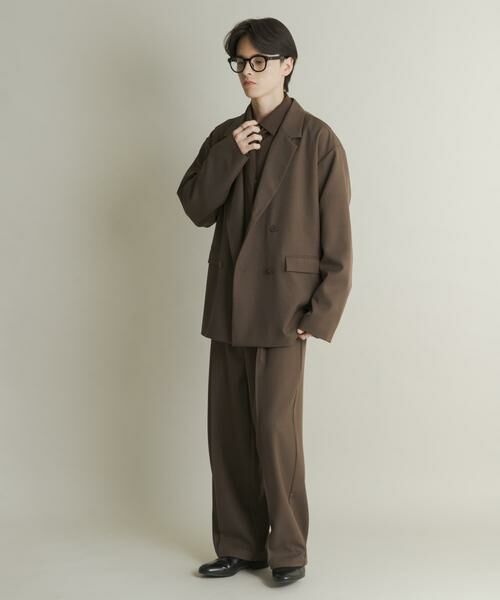 SENSE OF PLACE by URBAN RESEARCH / センスオブプレイス バイ アーバンリサーチ その他パンツ | タックワイドスラックス | 詳細14