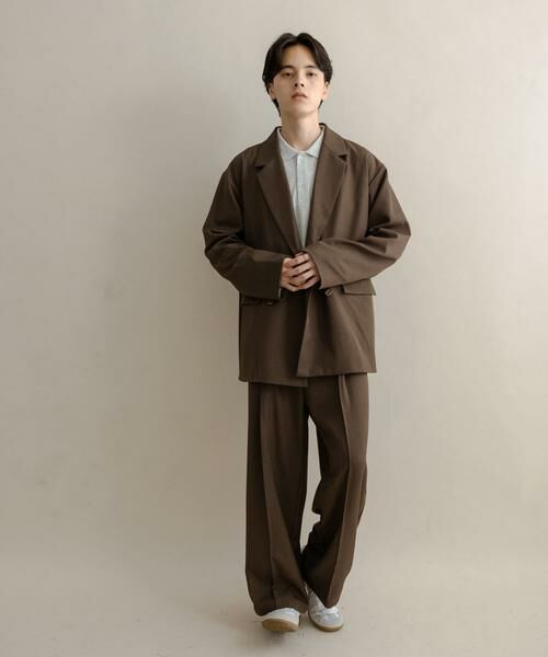 SENSE OF PLACE by URBAN RESEARCH / センスオブプレイス バイ アーバンリサーチ その他パンツ | タックワイドスラックス | 詳細6