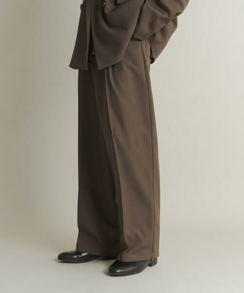 SENSE OF PLACE by URBAN RESEARCH / センスオブプレイス バイ アーバンリサーチ その他パンツ | タックワイドスラックス | 詳細9