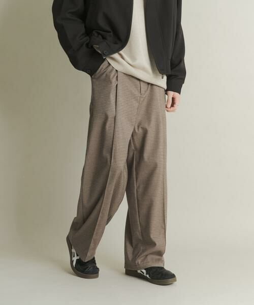 SENSE OF PLACE by URBAN RESEARCH / センスオブプレイス バイ アーバンリサーチ その他パンツ | タックワイドスラックス | 詳細25
