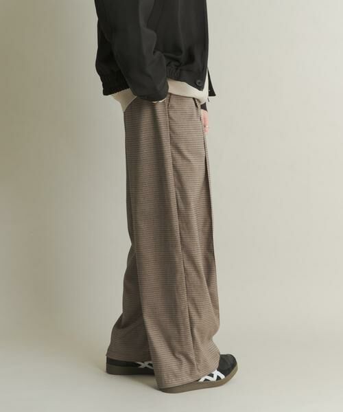 SENSE OF PLACE by URBAN RESEARCH / センスオブプレイス バイ アーバンリサーチ その他パンツ | タックワイドスラックス | 詳細28