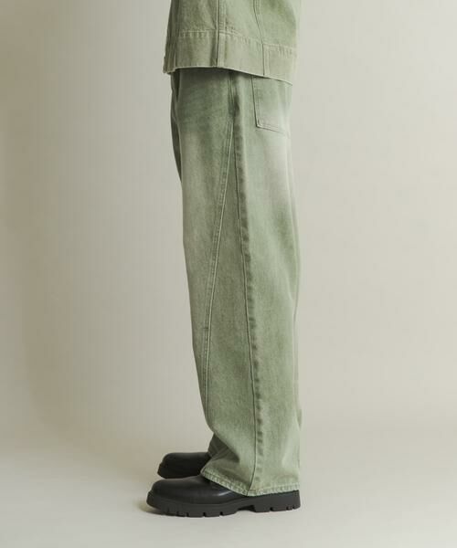 SENSE OF PLACE by URBAN RESEARCH / センスオブプレイス バイ アーバンリサーチ デニムパンツ | ツイストデニムワイドパンツ | 詳細10