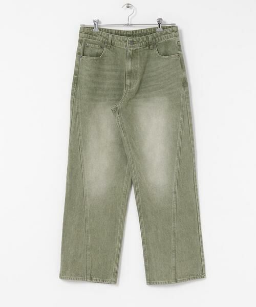 SENSE OF PLACE by URBAN RESEARCH / センスオブプレイス バイ アーバンリサーチ デニムパンツ | ツイストデニムワイドパンツ | 詳細12