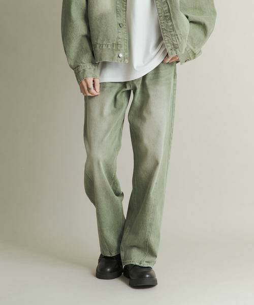 SENSE OF PLACE by URBAN RESEARCH / センスオブプレイス バイ アーバンリサーチ デニムパンツ | ツイストデニムワイドパンツ | 詳細2