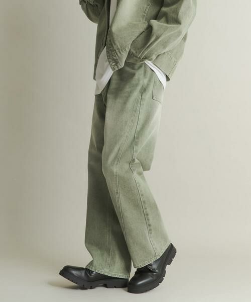 SENSE OF PLACE by URBAN RESEARCH / センスオブプレイス バイ アーバンリサーチ デニムパンツ | ツイストデニムワイドパンツ | 詳細4
