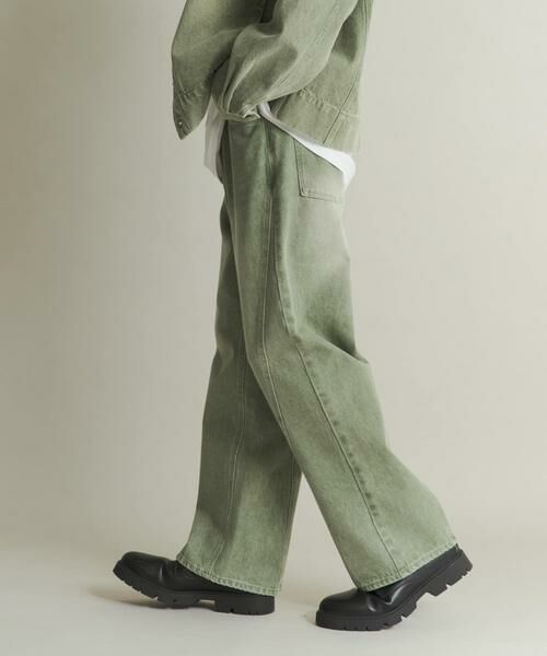 SENSE OF PLACE by URBAN RESEARCH / センスオブプレイス バイ アーバンリサーチ デニムパンツ | ツイストデニムワイドパンツ | 詳細5
