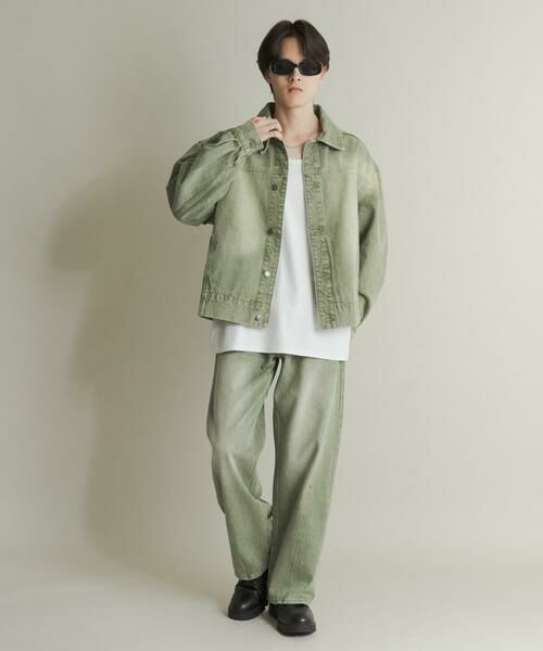 SENSE OF PLACE by URBAN RESEARCH / センスオブプレイス バイ アーバンリサーチ デニムパンツ | ツイストデニムワイドパンツ | 詳細6