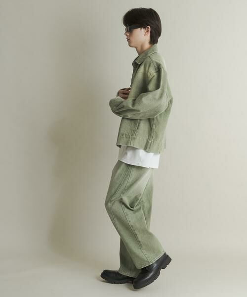 SENSE OF PLACE by URBAN RESEARCH / センスオブプレイス バイ アーバンリサーチ デニムパンツ | ツイストデニムワイドパンツ | 詳細8