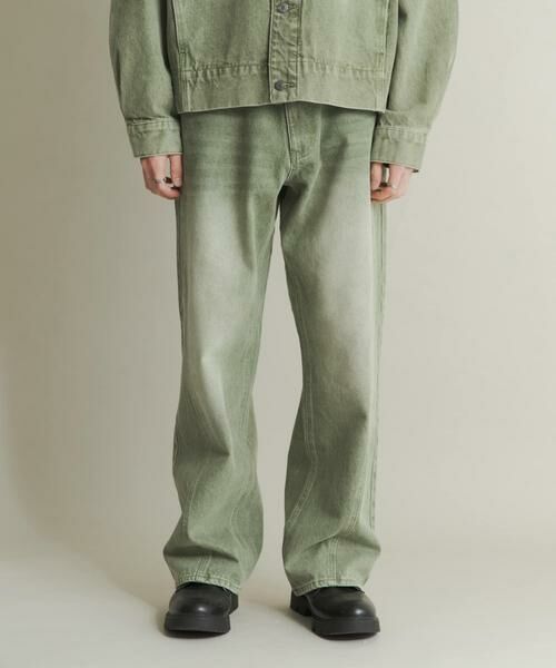 SENSE OF PLACE by URBAN RESEARCH / センスオブプレイス バイ アーバンリサーチ デニムパンツ | ツイストデニムワイドパンツ | 詳細9
