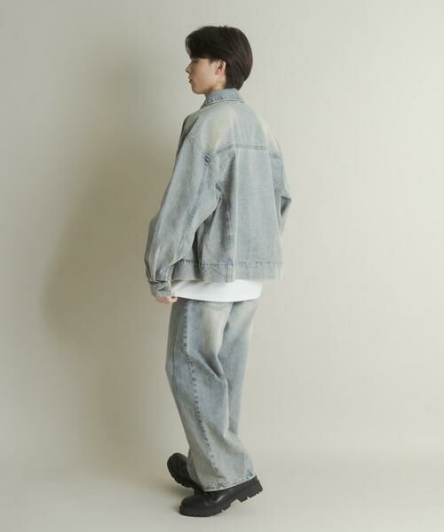 SENSE OF PLACE by URBAN RESEARCH / センスオブプレイス バイ アーバンリサーチ デニムパンツ | ツイストデニムワイドパンツ | 詳細20