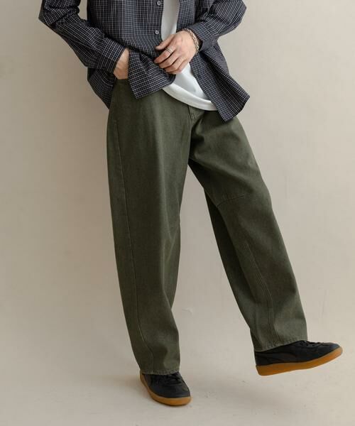 SENSE OF PLACE by URBAN RESEARCH / センスオブプレイス バイ アーバンリサーチ その他パンツ | バレルレッグデニムパンツ | 詳細3