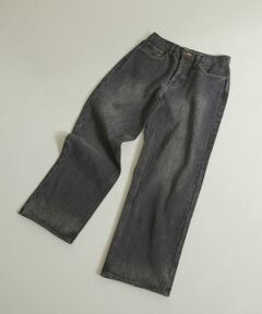 SENSE OF PLACE by URBAN RESEARCH / センスオブプレイス バイ アーバンリサーチ デニムパンツ | 『WEB限定』ハードウォッシュデニムワイドパンツ