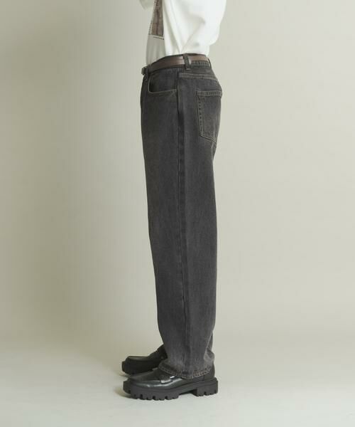 SENSE OF PLACE by URBAN RESEARCH / センスオブプレイス バイ アーバンリサーチ デニムパンツ | 『WEB限定』ハードウォッシュデニムワイドパンツ | 詳細20