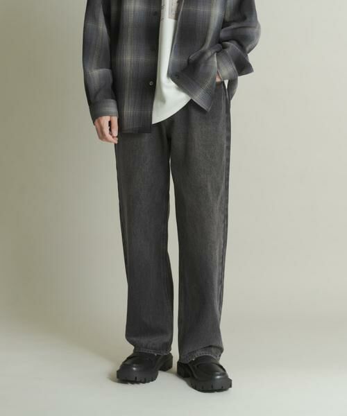SENSE OF PLACE by URBAN RESEARCH / センスオブプレイス バイ アーバンリサーチ デニムパンツ | 『WEB限定』ハードウォッシュデニムワイドパンツ | 詳細12
