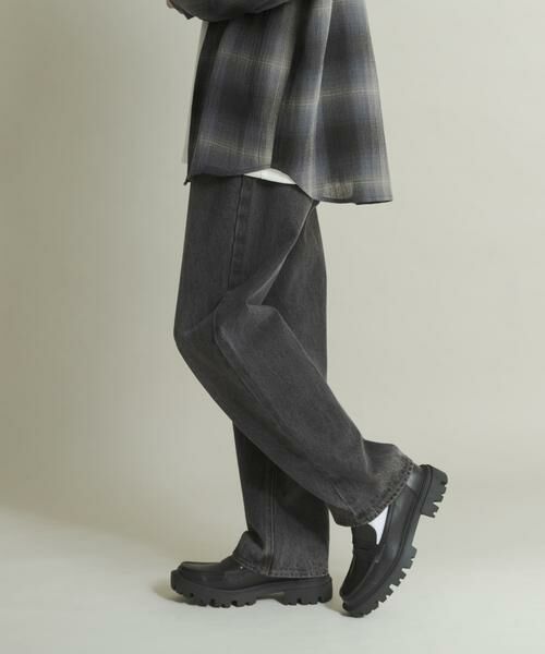 SENSE OF PLACE by URBAN RESEARCH / センスオブプレイス バイ アーバンリサーチ デニムパンツ | 『WEB限定』ハードウォッシュデニムワイドパンツ | 詳細15