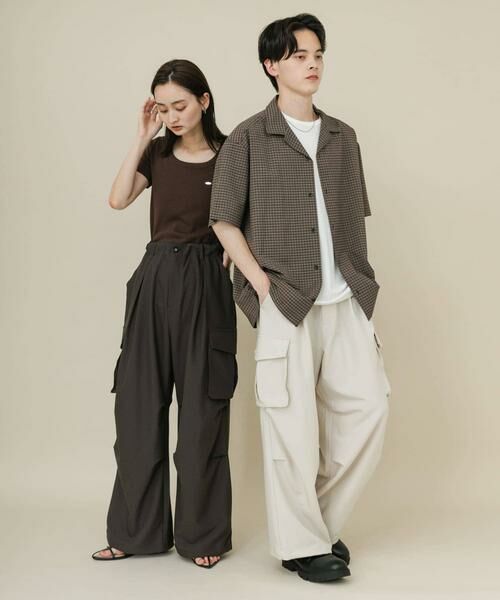 SENSE OF PLACE by URBAN RESEARCH / センスオブプレイス バイ アーバンリサーチ その他パンツ | 『ユニセックス』ワイドカーゴパンツ | 詳細26