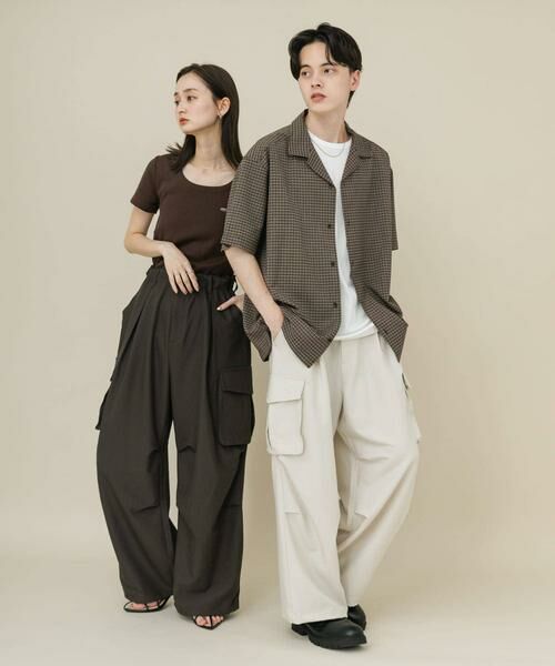 SENSE OF PLACE by URBAN RESEARCH / センスオブプレイス バイ アーバンリサーチ その他パンツ | 『ユニセックス』ワイドカーゴパンツ | 詳細27