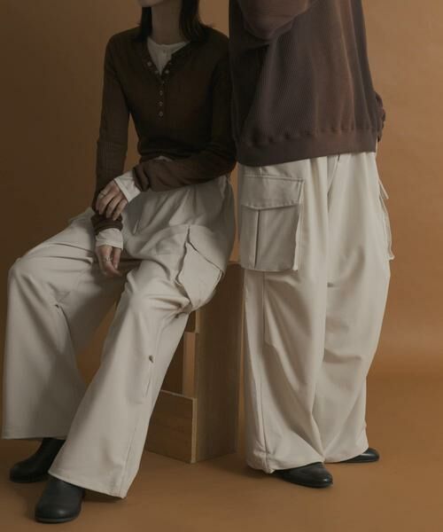 SENSE OF PLACE by URBAN RESEARCH / センスオブプレイス バイ アーバンリサーチ その他パンツ | 『ユニセックス』ワイドカーゴパンツ | 詳細17
