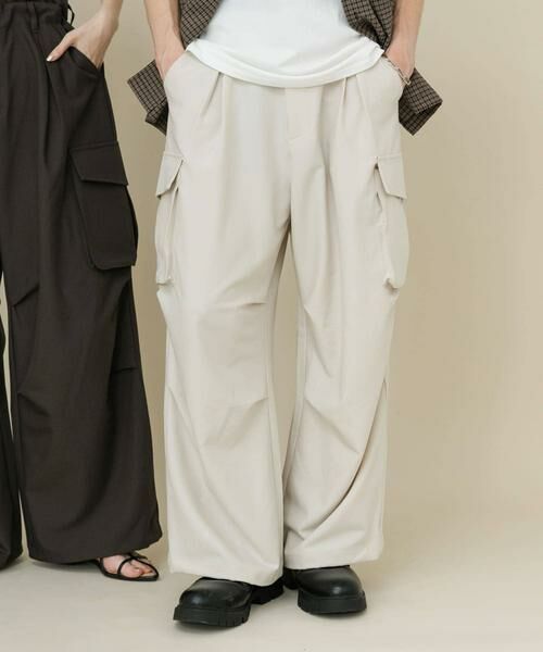 SENSE OF PLACE by URBAN RESEARCH / センスオブプレイス バイ アーバンリサーチ その他パンツ | 『ユニセックス』ワイドカーゴパンツ | 詳細22