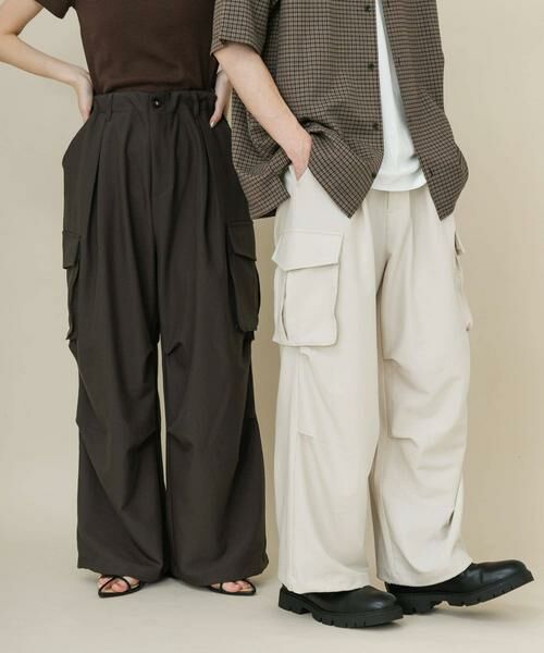 SENSE OF PLACE by URBAN RESEARCH / センスオブプレイス バイ アーバンリサーチ その他パンツ | 『ユニセックス』ワイドカーゴパンツ | 詳細23