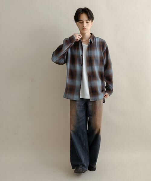 SENSE OF PLACE by URBAN RESEARCH / センスオブプレイス バイ アーバンリサーチ デニムパンツ | ヴィンテージライクデニムワイドパンツ | 詳細10