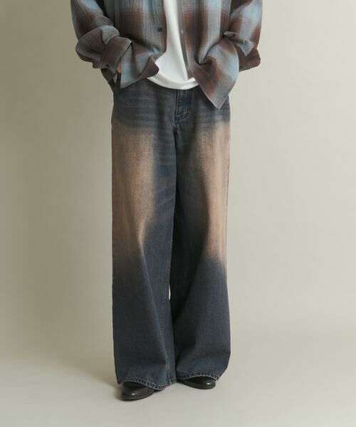 SENSE OF PLACE by URBAN RESEARCH / センスオブプレイス バイ アーバンリサーチ デニムパンツ | ヴィンテージライクデニムワイドパンツ | 詳細3