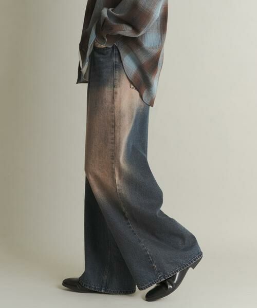 SENSE OF PLACE by URBAN RESEARCH / センスオブプレイス バイ アーバンリサーチ デニムパンツ | ヴィンテージライクデニムワイドパンツ | 詳細5