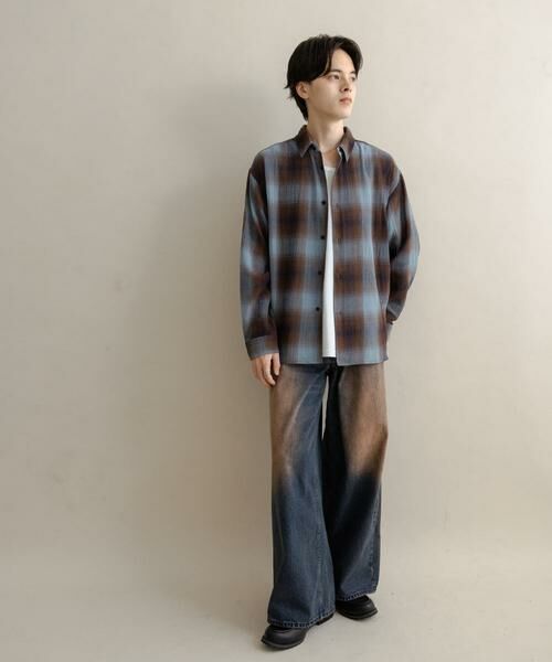 SENSE OF PLACE by URBAN RESEARCH / センスオブプレイス バイ アーバンリサーチ デニムパンツ | ヴィンテージライクデニムワイドパンツ | 詳細8