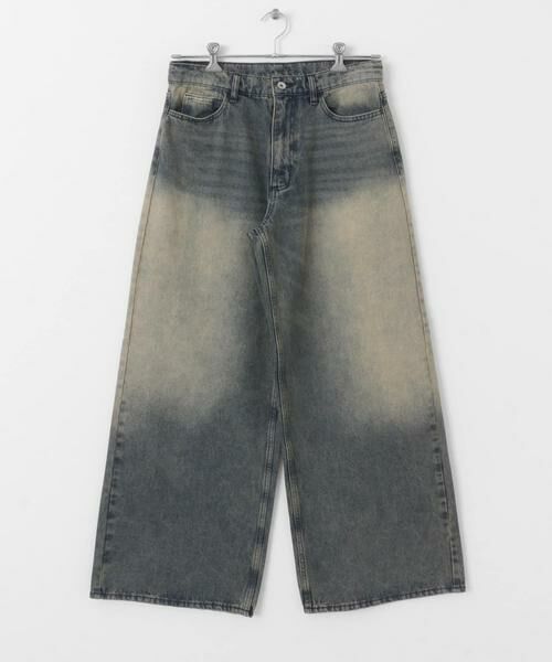 SENSE OF PLACE by URBAN RESEARCH / センスオブプレイス バイ アーバンリサーチ デニムパンツ | ヴィンテージライクデニムワイドパンツ | 詳細20