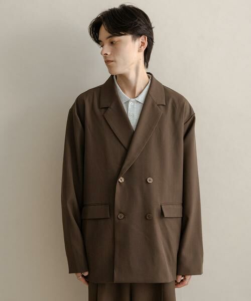 SENSE OF PLACE by URBAN RESEARCH / センスオブプレイス バイ アーバンリサーチ その他アウター | ダブルルーズテーラードジャケット | 詳細12