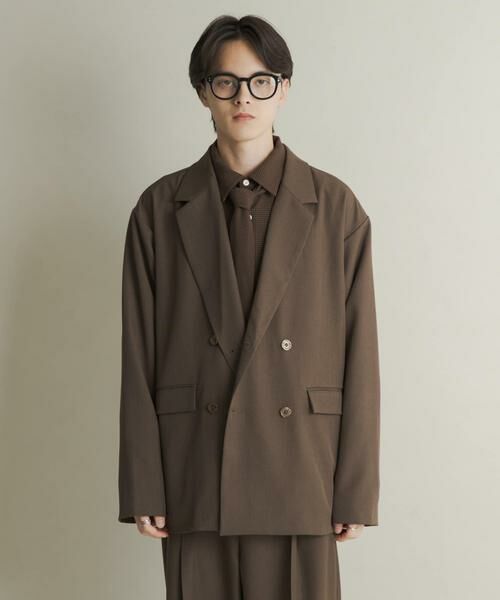 SENSE OF PLACE by URBAN RESEARCH / センスオブプレイス バイ アーバンリサーチ その他アウター | ダブルルーズテーラードジャケット | 詳細15