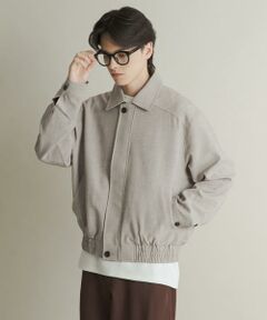 SENSE OF PLACE by URBAN RESEARCH / センスオブプレイス バイ アーバンリサーチ ブルゾン | メランジバルーンジップブルゾン
