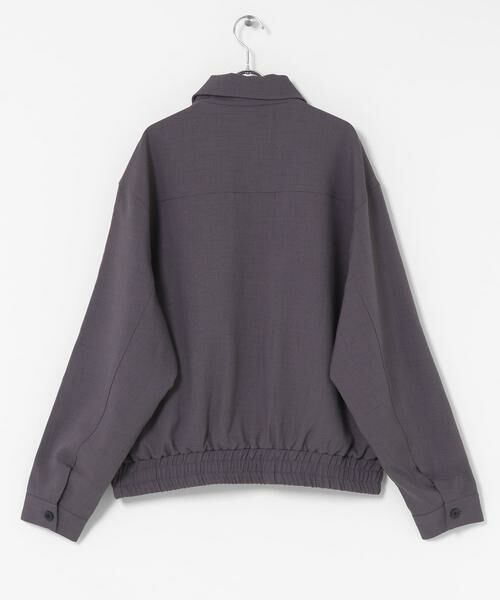 SENSE OF PLACE by URBAN RESEARCH / センスオブプレイス バイ アーバンリサーチ ブルゾン | メランジバルーンジップブルゾン | 詳細10