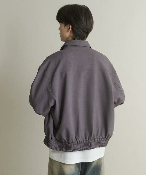 SENSE OF PLACE by URBAN RESEARCH / センスオブプレイス バイ アーバンリサーチ ブルゾン | メランジバルーンジップブルゾン | 詳細3