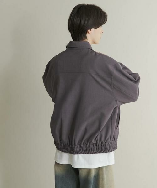 SENSE OF PLACE by URBAN RESEARCH / センスオブプレイス バイ アーバンリサーチ ブルゾン | メランジバルーンジップブルゾン | 詳細4