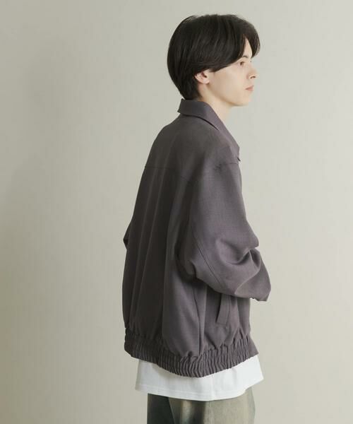 SENSE OF PLACE by URBAN RESEARCH / センスオブプレイス バイ アーバンリサーチ ブルゾン | メランジバルーンジップブルゾン | 詳細5
