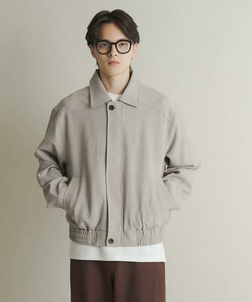 SENSE OF PLACE by URBAN RESEARCH / センスオブプレイス バイ アーバンリサーチ ブルゾン | メランジバルーンジップブルゾン | 詳細24
