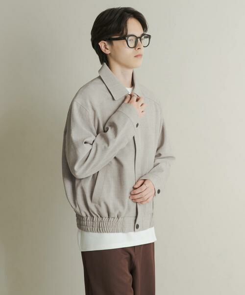 SENSE OF PLACE by URBAN RESEARCH / センスオブプレイス バイ アーバンリサーチ ブルゾン | メランジバルーンジップブルゾン | 詳細26