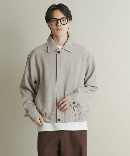 SENSE OF PLACE by URBAN RESEARCH / センスオブプレイス バイ アーバンリサーチ ブルゾン | メランジバルーンジップブルゾン | 詳細27