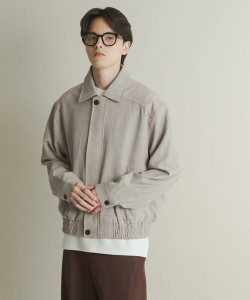 SENSE OF PLACE by URBAN RESEARCH / センスオブプレイス バイ アーバンリサーチ ブルゾン | メランジバルーンジップブルゾン | 詳細28