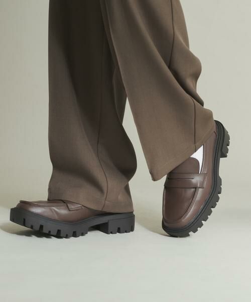 SENSE OF PLACE by URBAN RESEARCH / センスオブプレイス バイ アーバンリサーチ フラットシューズ | トラックソールコインローファー | 詳細6