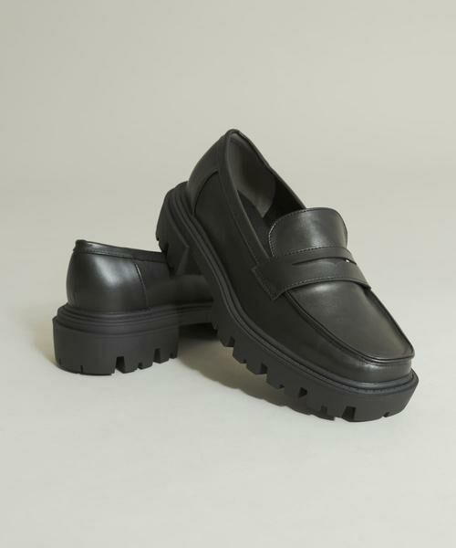 SENSE OF PLACE by URBAN RESEARCH / センスオブプレイス バイ アーバンリサーチ フラットシューズ | トラックソールコインローファー | 詳細13