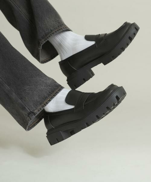 SENSE OF PLACE by URBAN RESEARCH / センスオブプレイス バイ アーバンリサーチ フラットシューズ | トラックソールコインローファー | 詳細17