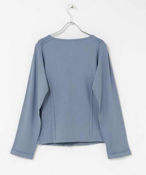 SENSE OF PLACE by URBAN RESEARCH / センスオブプレイス バイ アーバンリサーチ カーディガン・ボレロ | パネルリブカットカーディガン | 詳細10