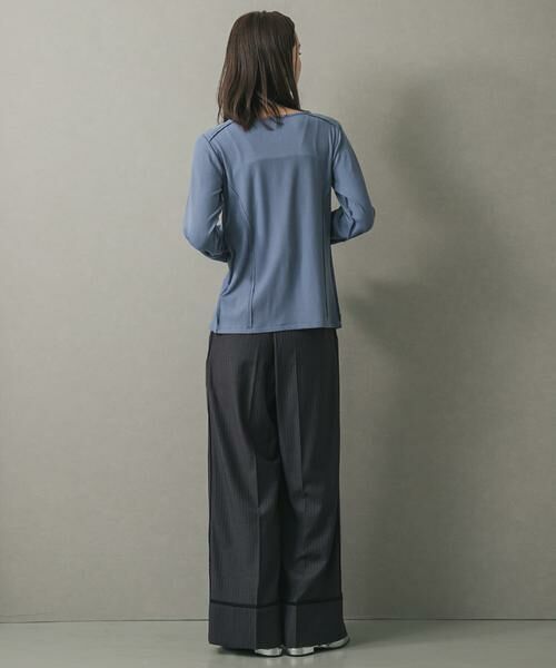 SENSE OF PLACE by URBAN RESEARCH / センスオブプレイス バイ アーバンリサーチ カーディガン・ボレロ | パネルリブカットカーディガン | 詳細7