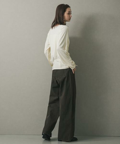 SENSE OF PLACE by URBAN RESEARCH / センスオブプレイス バイ アーバンリサーチ カーディガン・ボレロ | パネルリブカットカーディガン | 詳細20