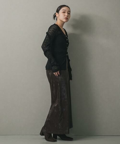 SENSE OF PLACE by URBAN RESEARCH / センスオブプレイス バイ アーバンリサーチ カーディガン・ボレロ | フロントボタンレースカーディガン | 詳細30