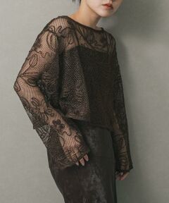 SENSE OF PLACE by URBAN RESEARCH / センスオブプレイス バイ アーバンリサーチ Tシャツ | コードシシュウメッシュトップ